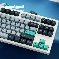 4 كيكابس (أغطية المفاتيح ) 172 حبة مناسب لكيبورد ميكانيكال 61/64/87/104/108 cherry profile keycaps