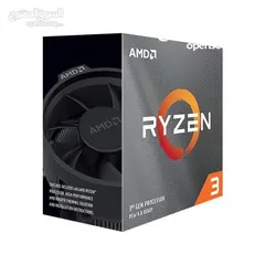  1 معالج جيمنج اي ام دي رايزن 3100 - AMD RYZEN 3100 4 CORES 8 THREADS GAMING CPU BOX