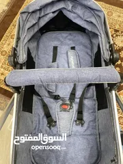  2 عربه اطفال استعمال مره