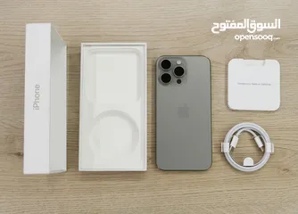  14 Iphone 15 pro max 256GB بطارية حالة ممتازة جدا