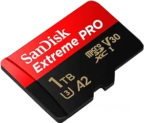  3 SanDisk Extreme PRO microSDXC UHS-I Memory Card 1 TB رام ساندسك 1 تيرا بايتس السعر 220 الف