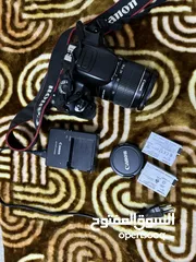  1 Cannon 650d dslr camera