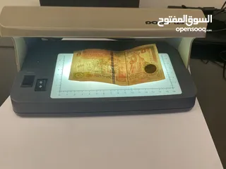  4 جهاز كشف العملات المزورة  Dros 125