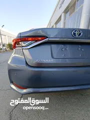  9 تويوتا كورولا 2021 هايبرد بحاله الوكاله