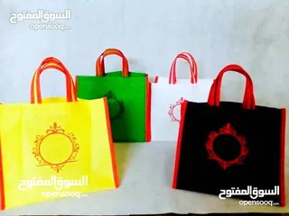  8 تصنيع اكياس قماشية دعائية بيئية بعددة مقاسات