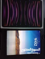  4 iPad Pro 11 M2 128GB  Space Gray ( بطارية 99% )