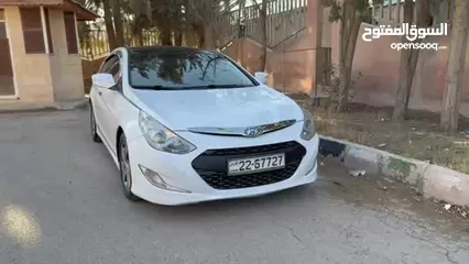  21 هيونداي سوناتا هايبرد موديل 2012 وارد كوري فحص كامل بسعر مغري