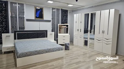  5 غرف نوم تركي 7 قطع شامل تركيب ودوشق الطبي مجاني