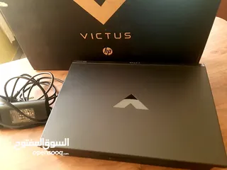  1 لابتوب HP Victus 15 Gaming اتش بي فيكتوس جيمنج نظيف جدا للبيع مناسب لبرامج الهندسة والتصميم والألعاب