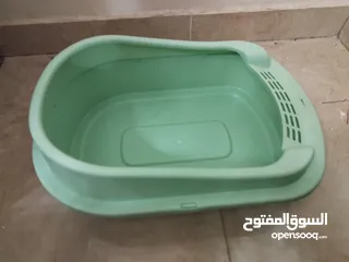  4 خداشة ولتربوكس وصندوق التنقل للبيع للقطط