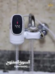  2 سخان الماء الفوري موديل D03 الحل الذكي الذي يجمع بين السرعة، التوفير، والأناقة.