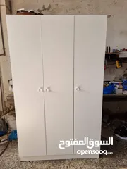  11 خزانة ملابس 3 درف  شامل التوصيل والتركيب متوفر عدة الوان حسب الطلب