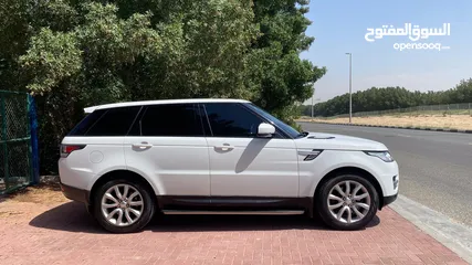  14 Land Rover sport HSE 2014 Full Option