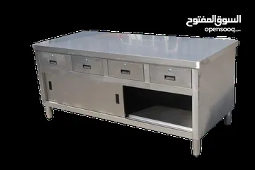  6 Stainless Steel kitchen Base cabinet , Restaurant base cabinet,  Standard material 304 AISI