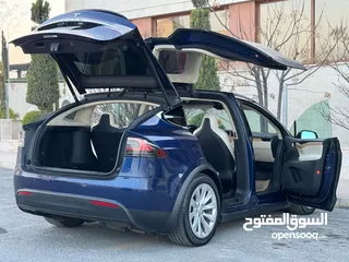  7 Tesla MODEL X 100D 2018 سيارة تيسلا  موديل x100D 2018 للبيع عدد المسافة 46 الف ميل  فحص كامل