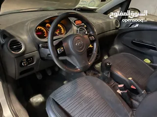  6 اوبل كورسا للبيع موديل 2014  جير عادي مطور 1400  سياره بالصلاه على النبي  اقتصادية جدا