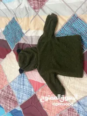  2 جاكيت طفل ع شكل دب