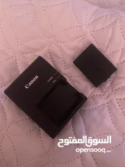 4 شاحن اصلي + بطاريه اصلي canon كانون