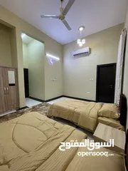  7 Furnished room behind Al Mabela Nesto (for rent Monthly)