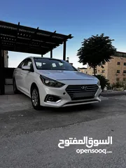 3 هونداي أكسنت 2019(استعمال ربة منزل) وارد أمريكي نظيفة جداً
