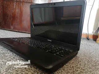  3 لاب توب توشيبا - آي 3 - 4GB رام - 15.6 انش - اسود - C50T-B1932