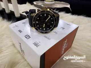  2 ساعة رجالي TISSOT تيسو seastar بحالة ممتازة
