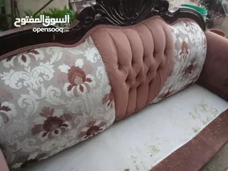  5 طقم كنب خشب زان اصلي ثقيل في عمان
