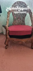  2 كرسي خشب حفر..مناسب لجلسة غرفة النوم