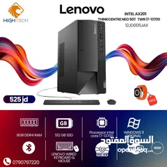  2 Lenovo ThinkCentre neo50t GEN4-i7-13700-8GB RAM-512GB SSD-Windows 11 Desktop+Monitor-كمبيوتر وشاشة .