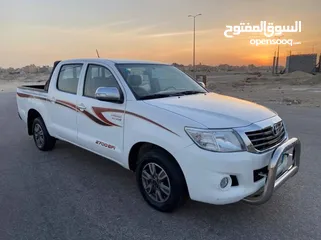  3 هيلكس تماتيك سعودي رقم واحد2014  سيارة عندي في صنعاء  مضمون من قطرت رنج  التوصل السعر60الف