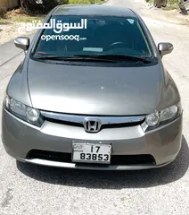  1 هوندا سيفيك موديل 2008 هايبرد فحص 4 جيد HONDA CIVIC