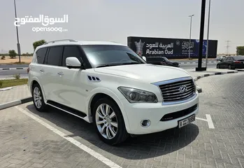  3 Infiniti Qx80, Gcc Specs, Top of Range, Single Onwer Car for sale