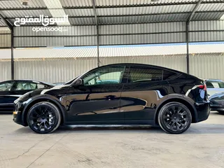  4 Tesla Model Y 2023 ( LONG RANGE DUAL MOTOR ) , 22 الف مايل ، فحص كامل ، ايرباج مغلق