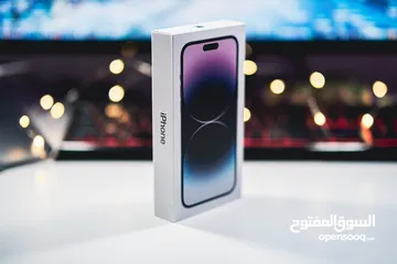  2 iPhone-14 Pro Max 128GB جديد مسكر مكفول لمدة عام