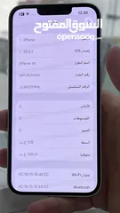  5 جهاز ايفون 14 عادي مستخدم نظيف جدا ولا خدش الجهاز حالة البطارية ممتازة