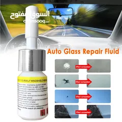  1 سائل  اصلاح زجاج السيارات