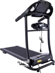  8 جهاز مشي كهربائي منزلي من نوع TECHNO FITNESS بحالة شبه جديدة-متعدد الوضائف مع شاشة رقمية وجهاز تدليك