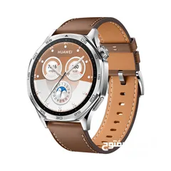  2 Huawei Watch GT 5 هواوي واتش الاصدار  Brown الاحدث