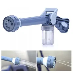  6 رشاش مياه و مضخة مياة EZ Jet Water Cannon يغسل وينظف السيارات و المنازل من الداخل والخارج والسلالم