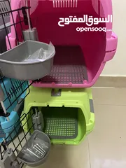  2 pet cages available