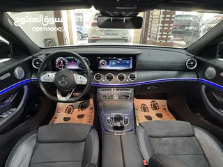  8 مرسيدس E300de ديزل وكهرباء 2020 AMG اضافات كاملة فحص ممتاز دهان شركة سياره اقتصاديه جداً
