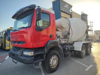  2 2006 Renault kerax 350, 6x4, 8cbm Mixer Trucks