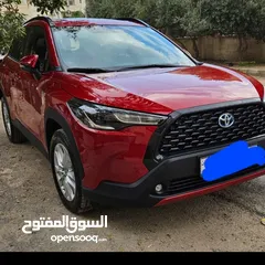  1 رقم سيارة تويوتا كروس موديل 23 مميز