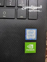  5 Hp Laptop 15.6 2020 Core i7 8th Gen مستعمل