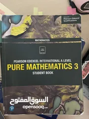  3 IGCSE Edexcel International Alevel used books  كتب نظام بريطاني لصف 11 و 12 مستخدمة
