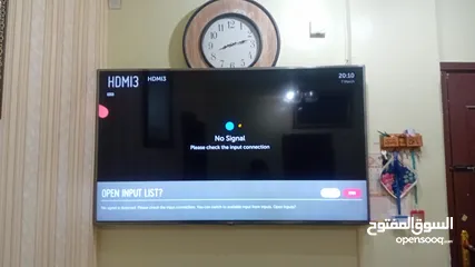  1 lg 75"smart tv