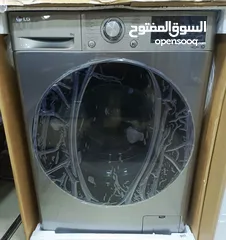  2 غساله ال جي 8 ك سلفر 1400 دوره بسعر حرق الكميه محدوده