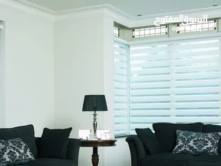  7 ستائر زيبرا تركي ذو جودة عالية توفر لك التحكم المثالي في الضوء مع تصميم عصري وأنيق