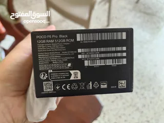  3 Poco F6 pro بوكوفون مستعمل اسبوعين فقط