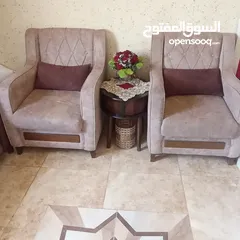  1 كنب موديل شرحات مكون من 4 قطع للبيع